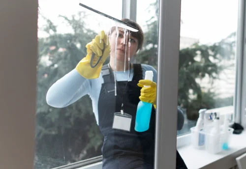 Nettoyage de vitres intérieures et extérieures à Clérey
